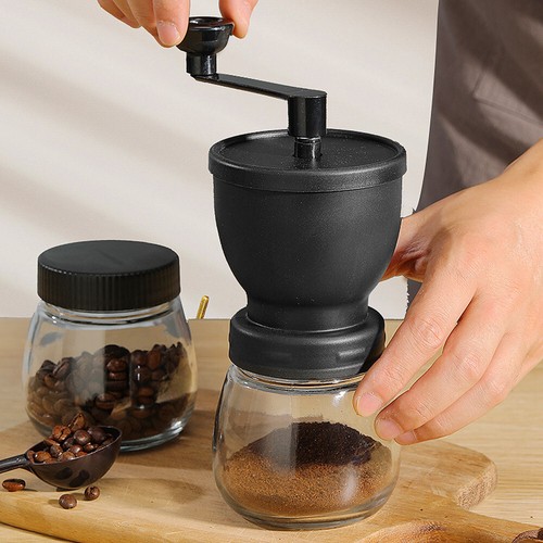 Manual coffee bean grinder - coffee,