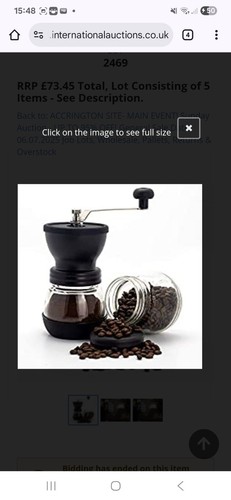 Manual coffee bean grinder - manual,