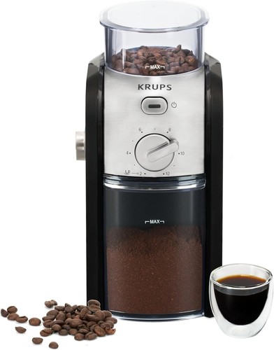 Electric burr coffee - coffee, grinder