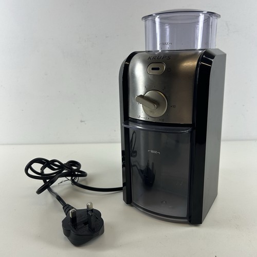Krups gvx2 burr coffee grinder - coffee,